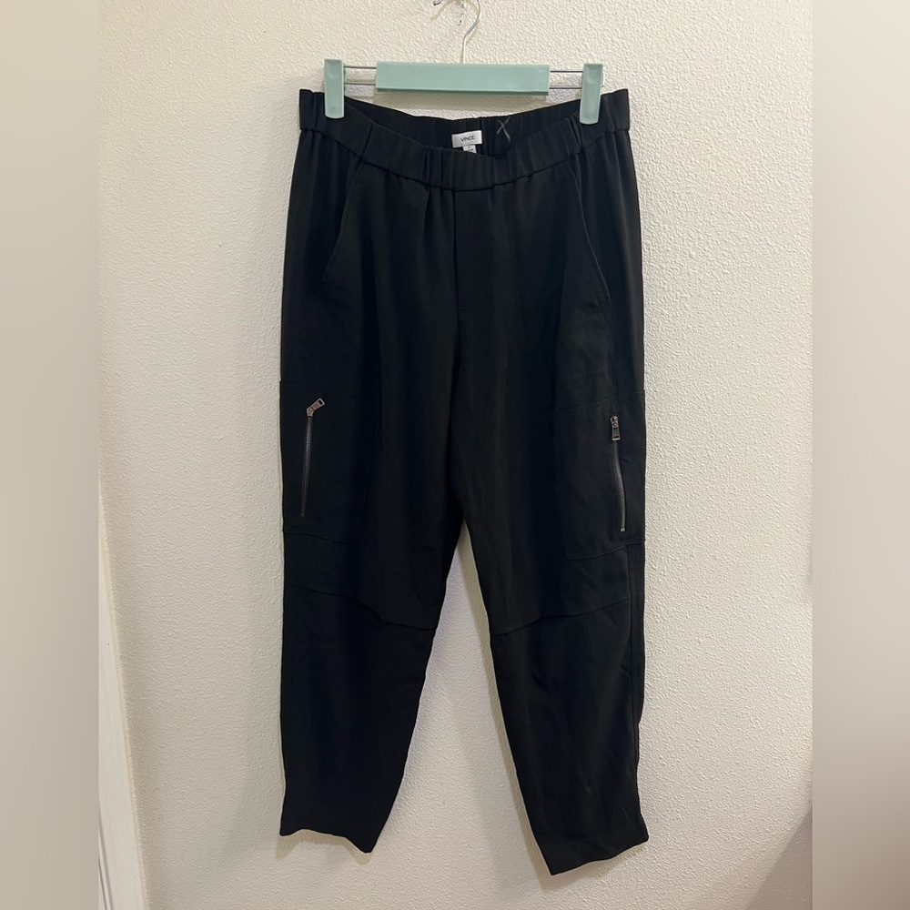Vince Black Trousers Size 8